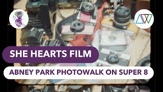 She Hearts Film- Abney Park Cemetery Photowalk on Super 8 Film 💜📽️