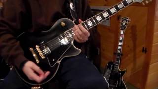 Video thumbnail for Ephiphone 1955 Les Paul Custom 'Outfit' Review and Demonstration by Metalcop