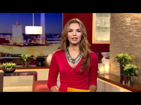 Annika Kipp am 23.12.11 im "Sat.1 Magazin"