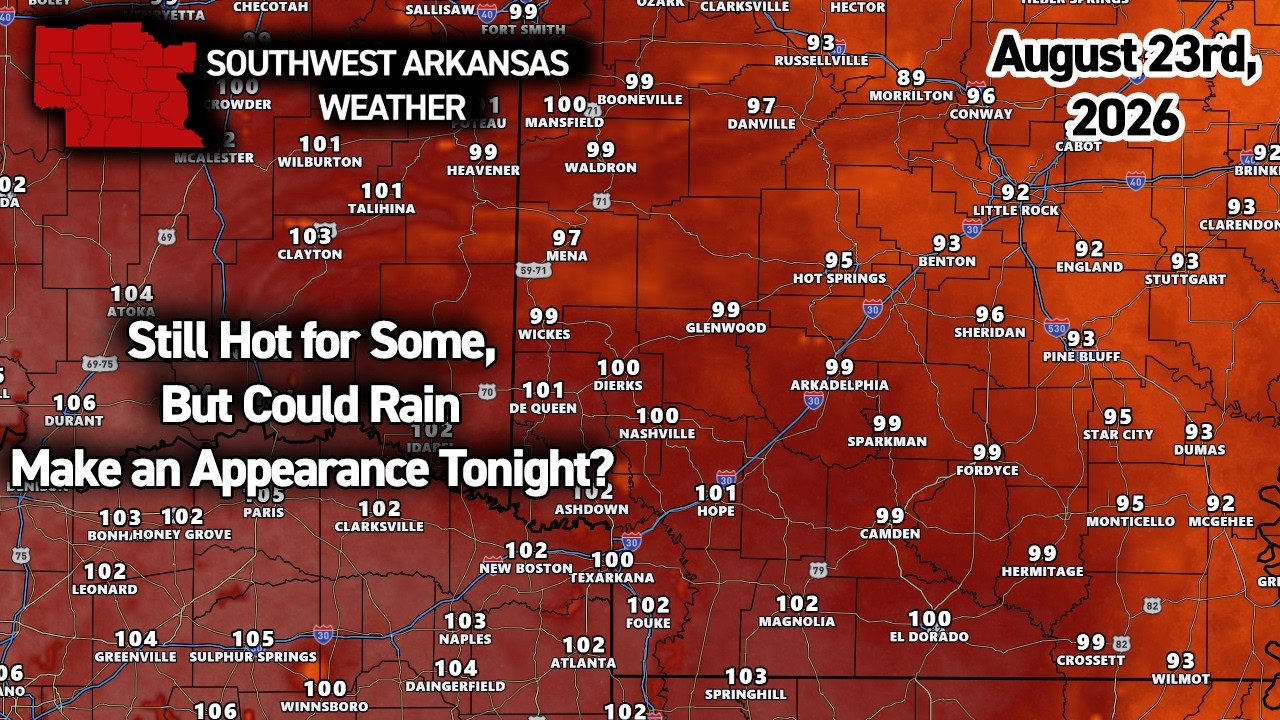 Still Hot for Some, But Could Rain Make an Appearance Tonight?