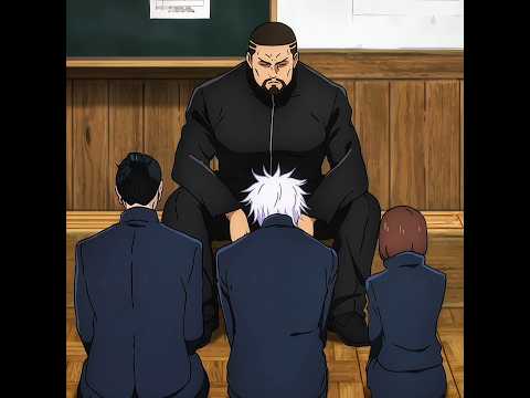 「 Sensei's World Cutting Punch 👊💀」『 Jujutsu Kaisen Edit JJK 』#shorts