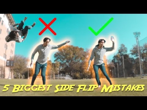 5 Biggest Side Flip Mistakes | Perfect Your Side Flip