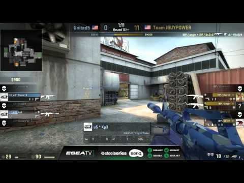 CS:GO The 16-0 Match: iBUYPOWER vs United 5 on de_cache @ ESEA Invite Season 15