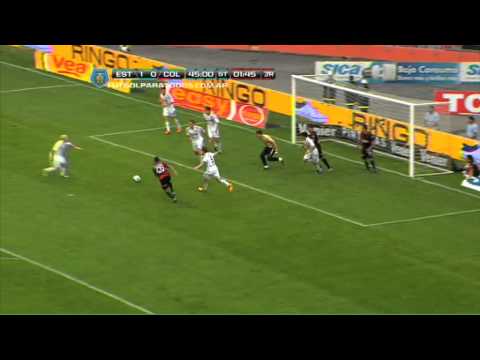 Salvada de Silva. Estudiantes 1 - Colón 0. Fecha 17. Torneo Inicial 2013. Fútbol Para Todos