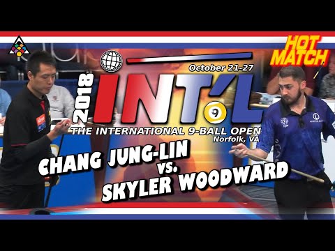 SEMI-FINALS: Chang JUNG-LIN vs Skyler WOODWARD - 2018 International 9-Ball Open