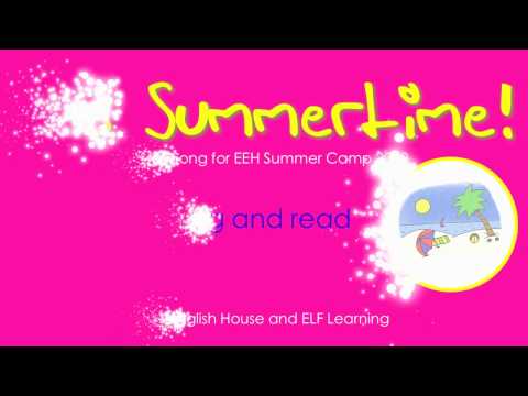 KARAOKE Summer Song - It's Summertime - ELF Learning