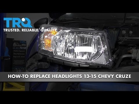 How to Replace Headlights 2013-15 Chevy Cruze