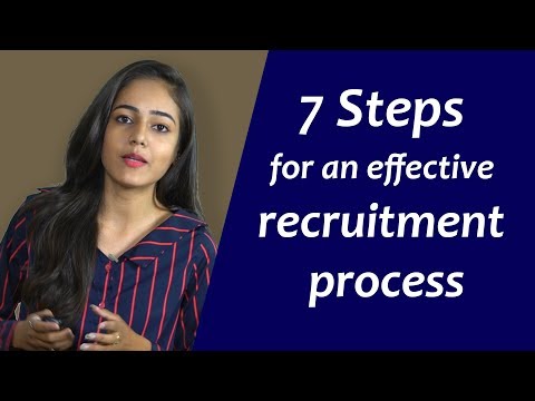 7 Steps to Effective Recruitment | Steps in hiring process