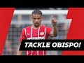 Strike! ?? HÉÉRLIJKE TACKLE VAN OBISPO! #PSVMID #UCL