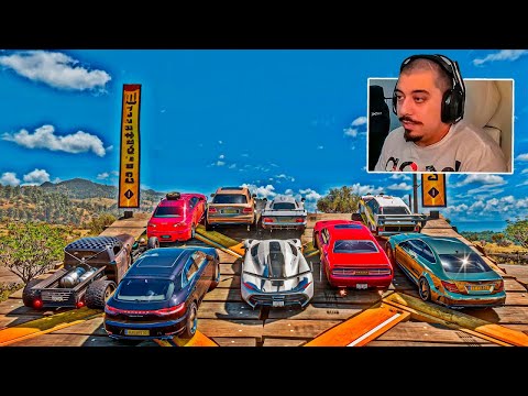 ARREMESSO DA MORTE sem FREIO da RODOVIA - Forza Horizon 5