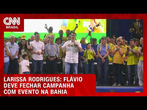 Flávio deve fechar campanha com evento na Bahia | CNN 360°