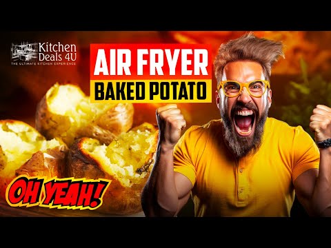 Air Fryer Baked Potato QUICK 🥔 | The Best You’ll Ever Eat! | Kitchen Deals 4U