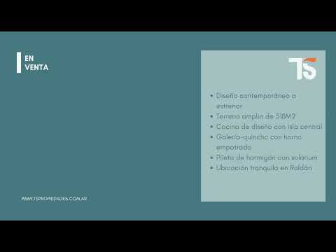 Casa a Estrenar en Punta Chacra | Diseño Moderno y Pileta | Roldán, Santa Fe