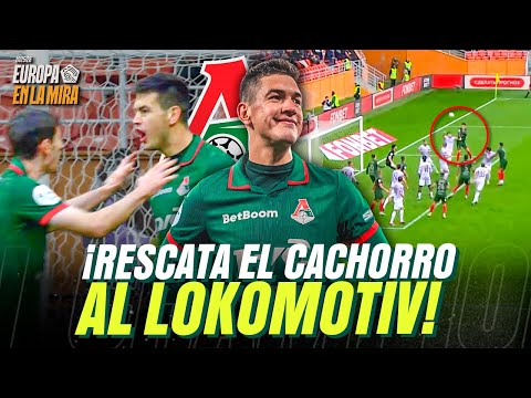 ¡ASÍ FUE el GOL DE CESAR MONTES QUE SALVO AL LOKOMOTIV de la DERROTA! 🔴 | GANA OCHOA