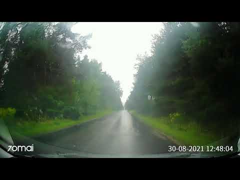 Wypadek  Kolbark 30.08.2021 r. Zakręt śmierci