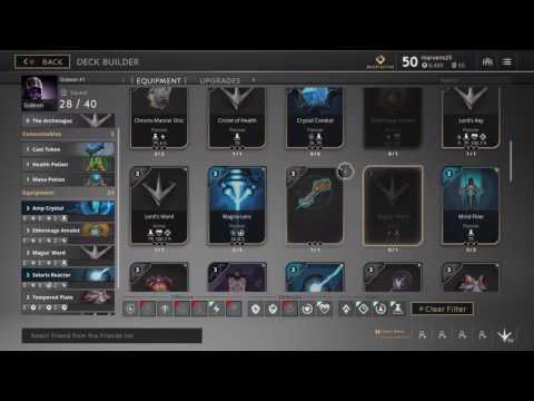 Paragon: Gideon deck build