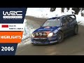 Rallye Monte Carlo 2006 WRC Highlights Review Results