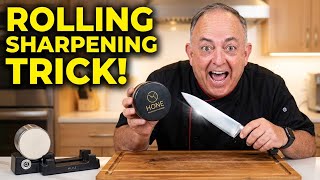 The Rolling Trick That Makes Dull Knives Sharp Again!