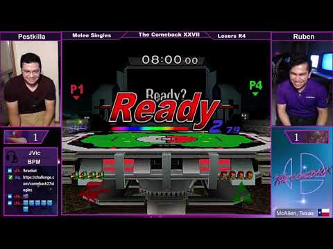 The Comeback 27 SSBM - Pestkilla vs Ruben - Losers R4