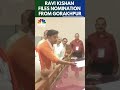 Actor Ravi Kishan Files Nomination From Gorakhpur, UP | Lok Sabha Polls | N18S | CNBC TV18