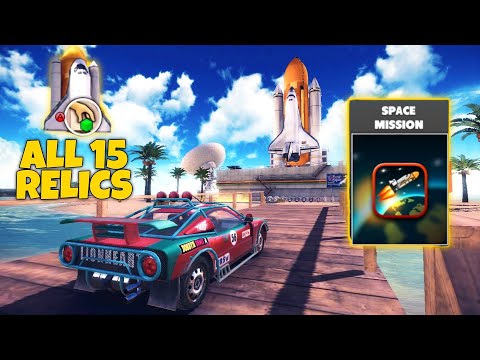 Collecting All Space Mission Rocket Relics In Valley Map | Off The Road OTR Open World Driving Game