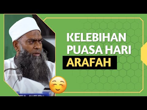 Puasa Pada Hari Arafah AMAT DITUNTUT! 