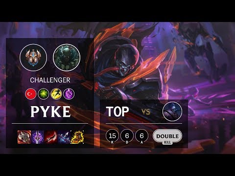 Pyke Top vs Jax - TR Challenger Patch 10.4