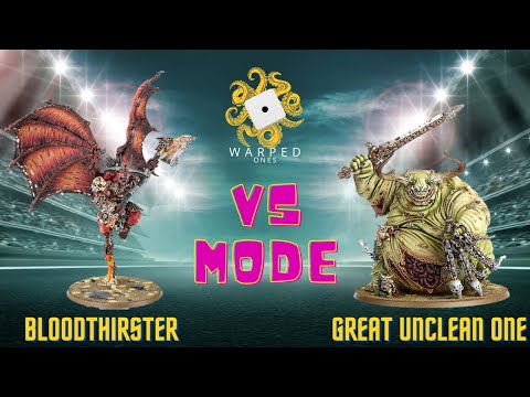 40K VS MODE: Bloodthirster VS Great Unclean One