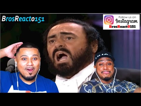 Luciano Pavarotti sings "Nessun dorma" from Turandot (The Three Tenors in Concert 1994) | Reaction