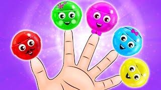 Finger Family Song With Colorful Lollipops and more Kids Songs By @hooplakidz on @NurseryRhymeStreet