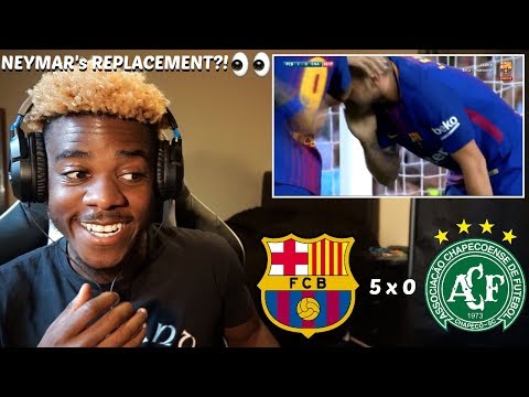BARCELONA VS CHAPECOENSE 5-0 HD ALL GOALS & HIGHLIGHTS ⚽🏆 | Reaction