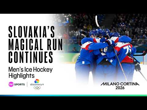 INTO THE SEMIS! 💪 | Men's Ice Hockey - Slovakia vs Germany Highlights | Winter Olympics 2026