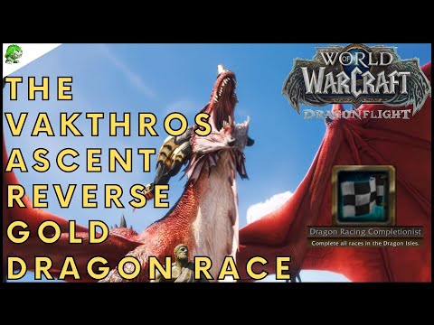 Dragonflight The Vakthros Ascent Reverse Gold Dragon Race
