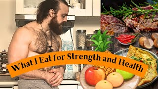 A day in my Plate (an example of my diet for bodybuilding, strength, size, and health)