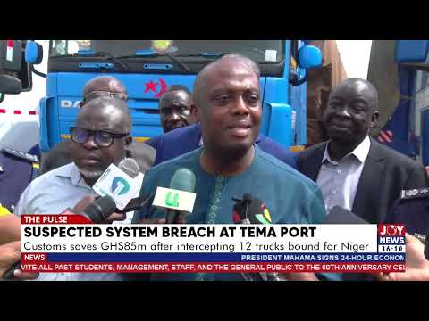 Ghana saves over 7 million dollars after interception 12 trucks bound for Niger