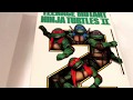 Teenage Mutant Ninja Turtle 2 The Secret Of The Ooze Live Action VHS Movie Collection