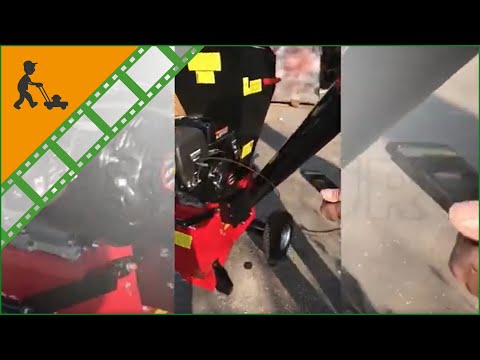 GeoTech GS150EL Petrol Garden Shredder - Loncin petrol engine - electric start - Customer's video