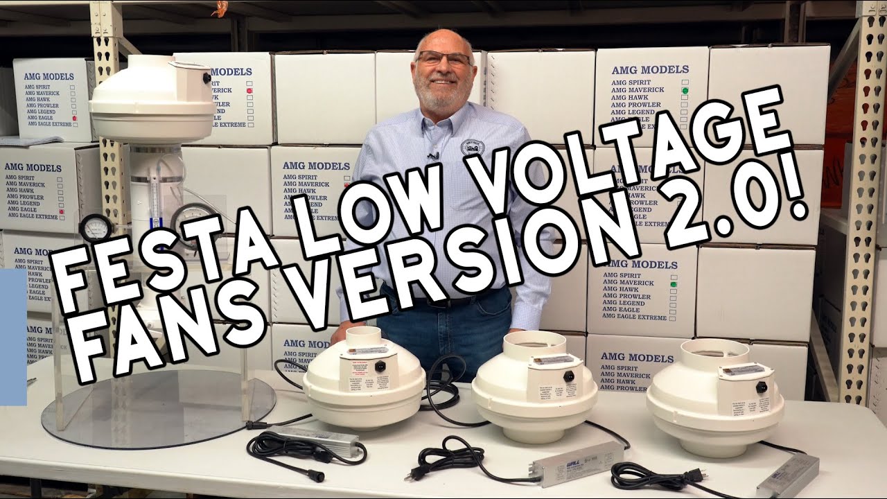 Low Voltage Radon Fans (Version 2.0) from Festa Radon Technologies!