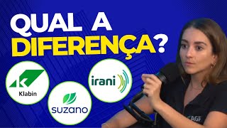 QUAL DIFERENÇA ENTRE KLABIN, SUZANO E IRANI SETOR DE CELULOSE E PAPEL #KLABIN #SUZANO #IRANI #AÇÕES