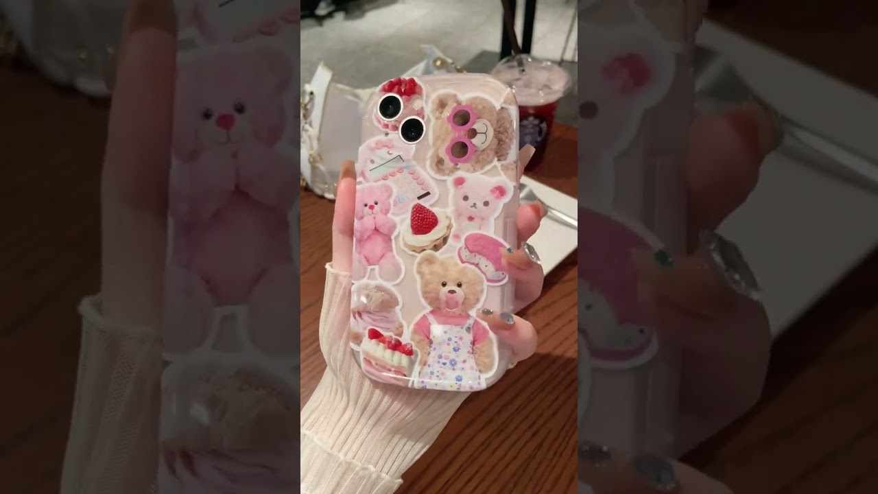 Absolutely in love with this adorable teddy bear design from #kawaiifashionstore 🐻 #phonecase
