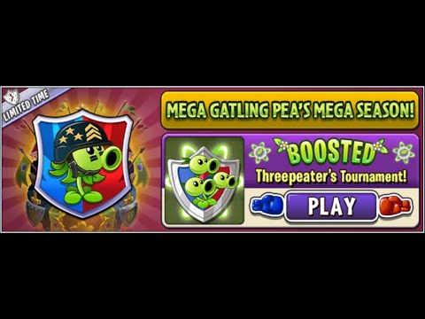 Plants vs Zombies 2 Arena: Week 230, Threepeater - 5.51 Million (Free Plants Only)