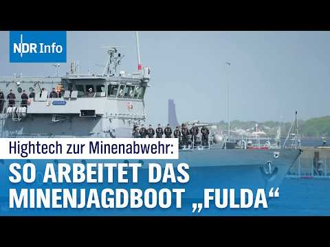 Video Thumbnail: Gefährliche Mission: Minenjagdboot „Fulda“ auf dem Weg nach Hormus | NDR Info