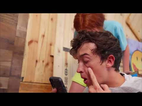 Cash shoots Maverick in the eye with a water gun