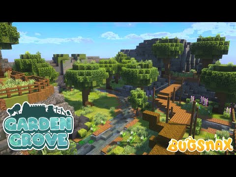 Building GARDEN GROVE in MINECRAFT // Bugsnax