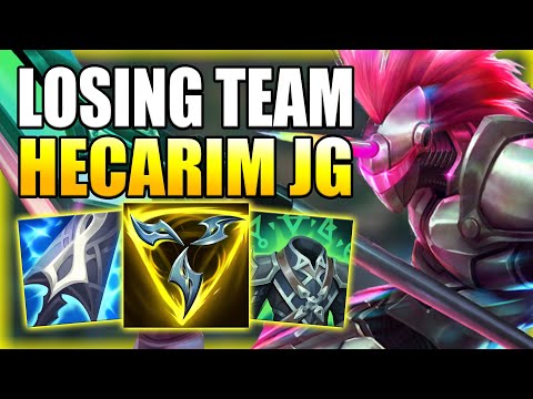 HOW TO PLAY HECARIM JUNGLE & HARD CARRY A LOSING TEAM! - Best Build/Runes Guide - League of Legends