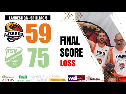 BBC Stendal vs TSV Niederndodeleben Lizards Highlights - Landesliga Spieltag 5