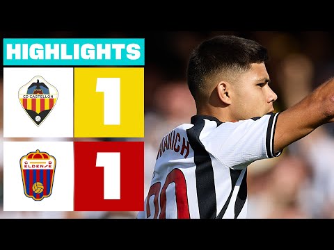 CD CASTELLÓN 1 - 1 CD ELDENSE I RESUMEN LALIGA HYPERMOTION