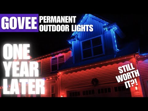 Govee Permanent Outdoor Lights One Year Review