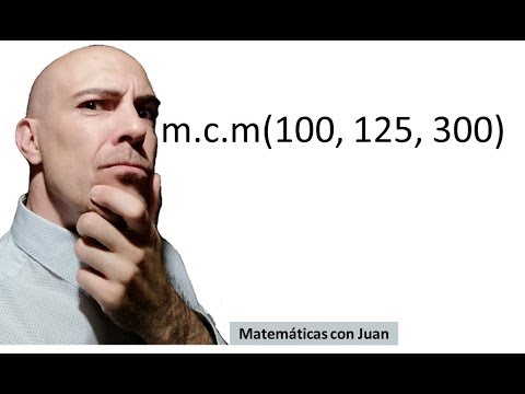 ▷ CÓMO SE HALLA EL MÍNIMO COMÚN MÚLTIPLO DE TRES NÚMEROS POR DESCOMPOSICIÓN FACTORIAL