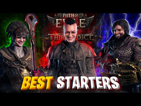 My TOP 6 STARTERS for Path of Exile 2 (0.3 Update)
